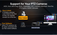 Support for PTZ Cameras Remote Control