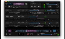 SonoBus interface used for remote audio production